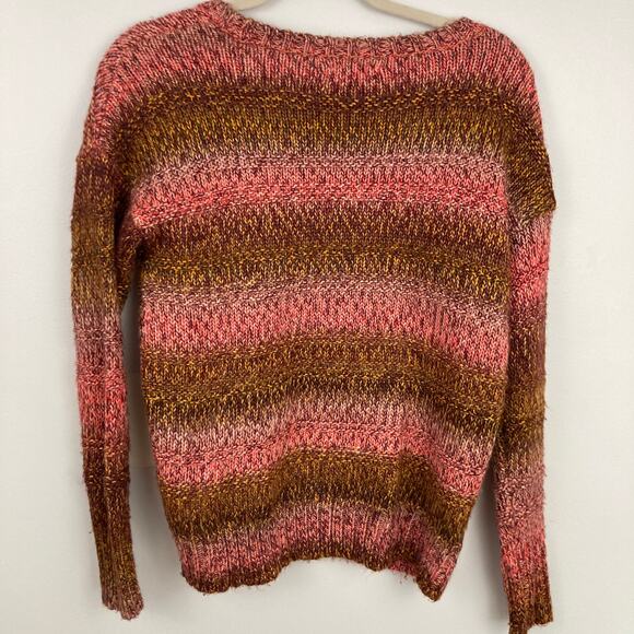American Eagle Women XS Oversized Chunky Knit Sweater Granola Fairy Grunge Indie - Picture 2 of 8